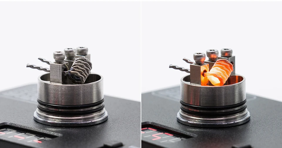 Volcanee 10 шт. Alien Clapton катушка плоская витая Плавленая Clapton Quad Tiger нагревательный провод Vape сопротивление предварительно изготовленная катушка