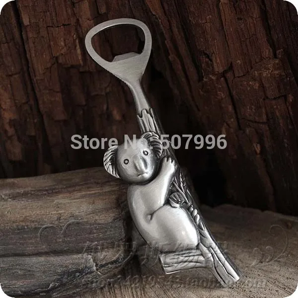 Оловянный модный винтажный открывалка для вина коала в форме пива бутылок