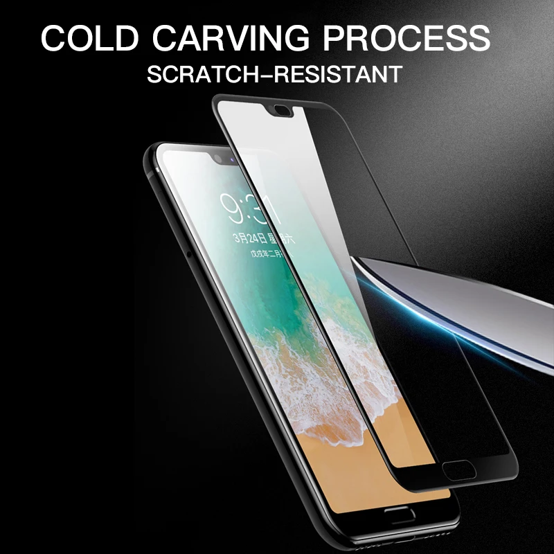 9D полное покрытие из закаленного стекла для huawei P20 Lite P20 Pro Защита экрана для huawei mate 20 10Lite Защитная стеклянная пленка