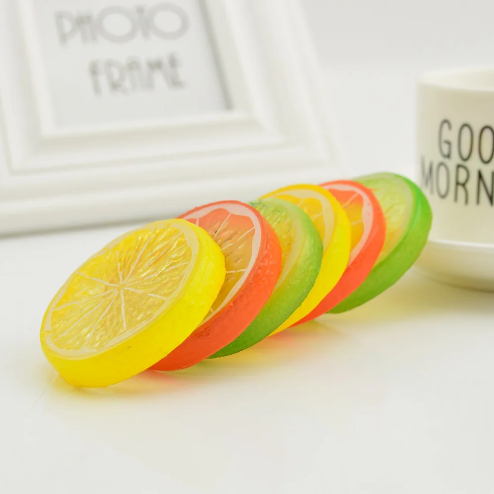 3 шт. искусственные мини ломтики лимона из пенопласта| |