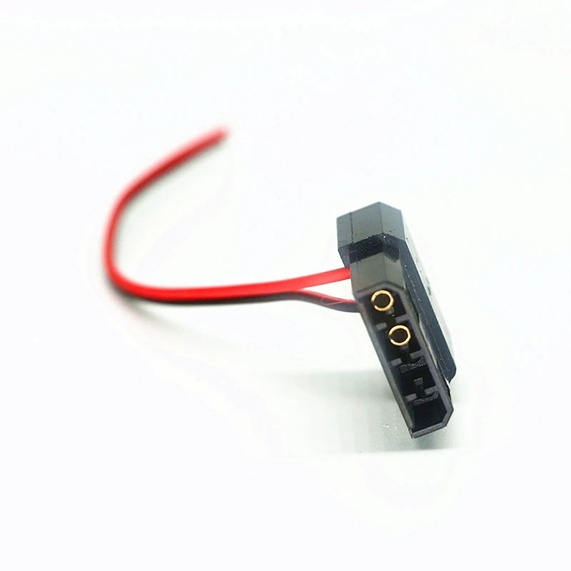 Компьютерный ПК корпус LED подключения провода 2P 4Pin Male Female припой 15 см красно