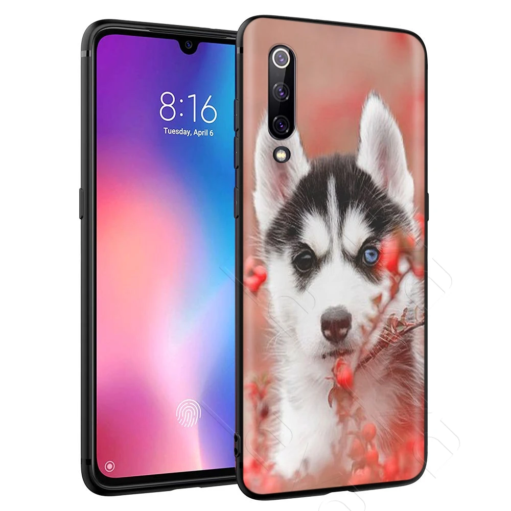 Animal Husky Puppy Dog Case for Xiaomi Redmi Note 8 9 9SK30 Pro MI MAX 3 6 SE A1 A2 A3 10 Lite Plus 8A F1 |