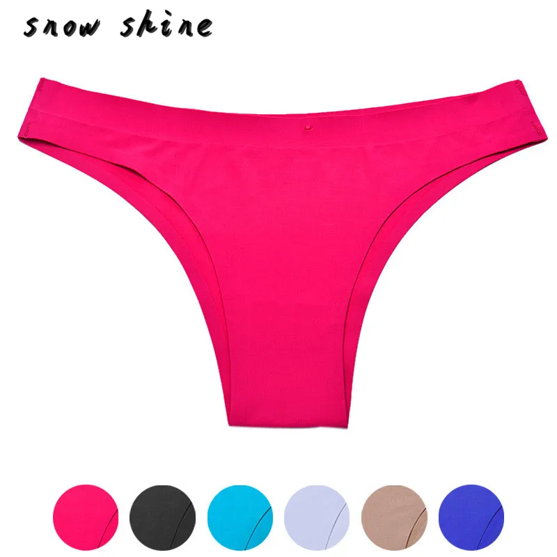 Snowshine YLIW 1 шт. женское невидимое нижнее белье стринги хлопок спандекс газ