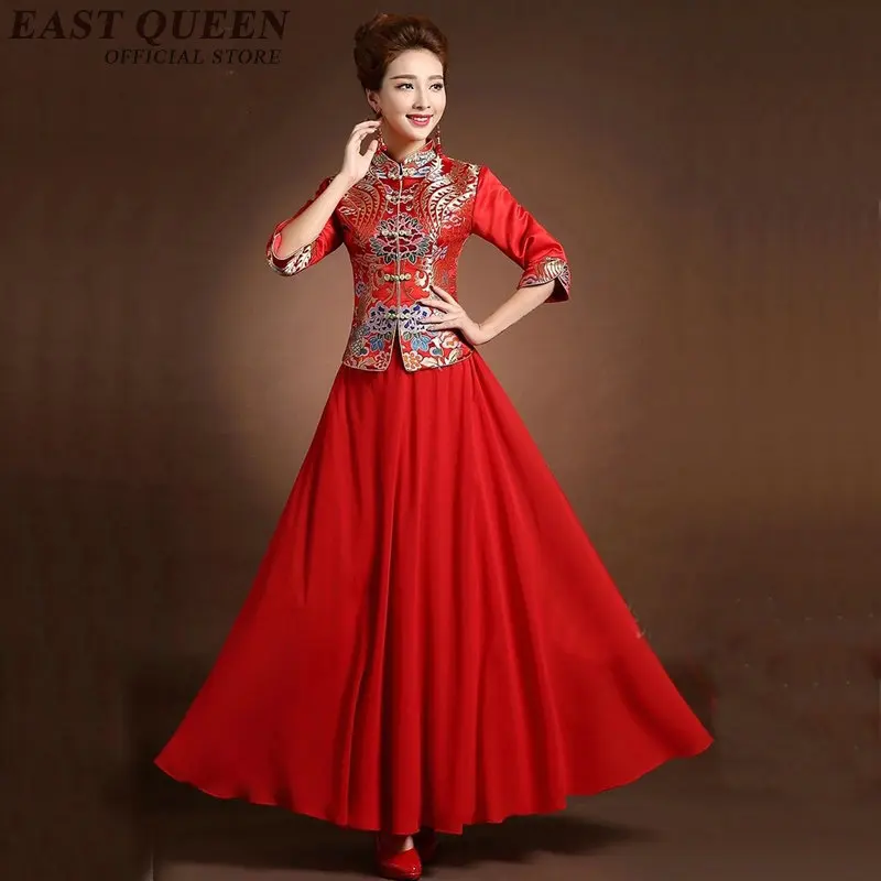 Вечерние китайское свадебное платье для вечеринки Cheongsam qipao китайское оригинальное платье китайская женская традиционная китайская одежда для женщин NN0943