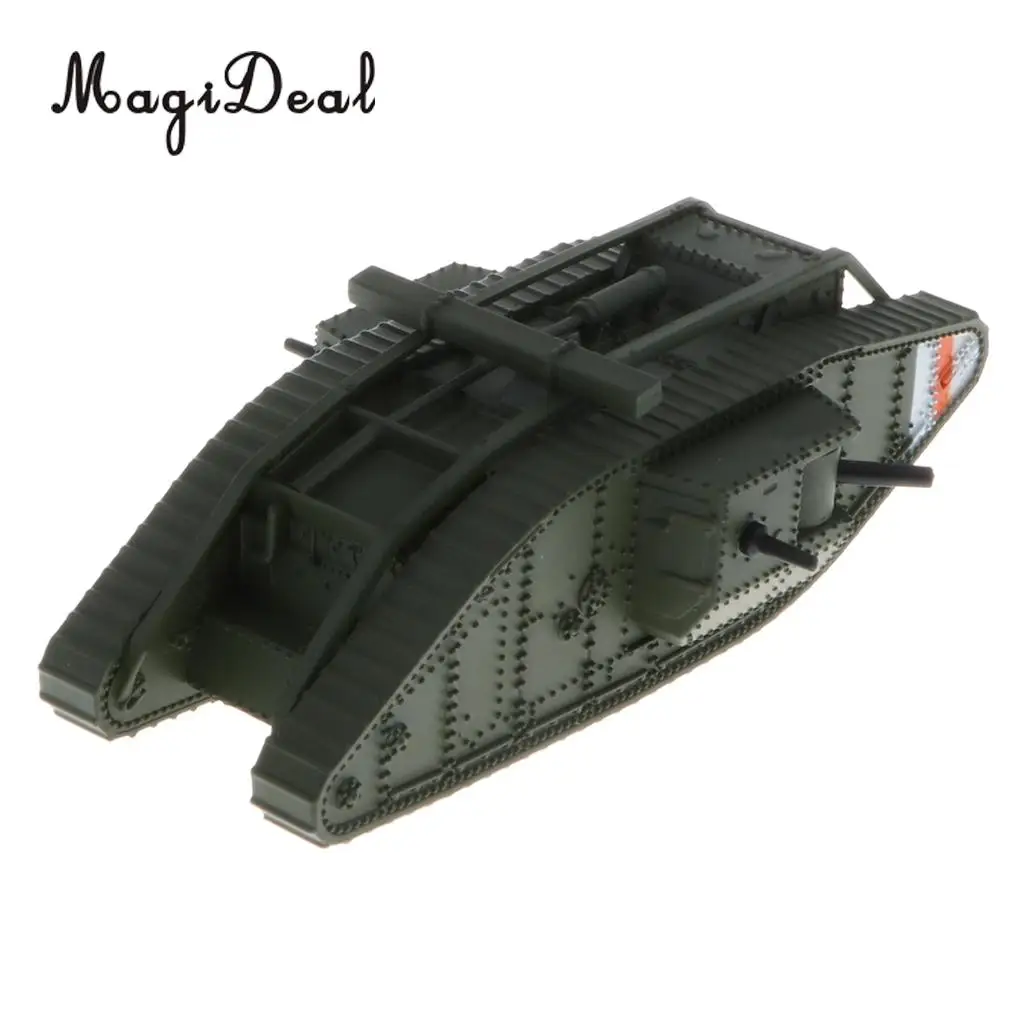 1/100 моделирование литья под давлением Великобритании MK. IV Мужской Танк WWI