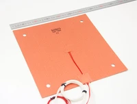 keenovo silicone heater pad 310x310mm for creality cr 10 3d printer bed wscrew holes adhesive backing sensor