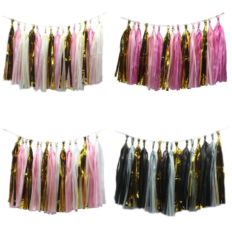 1 комплект с мультяшным флагом надписью на день рождения бумажные баннеры