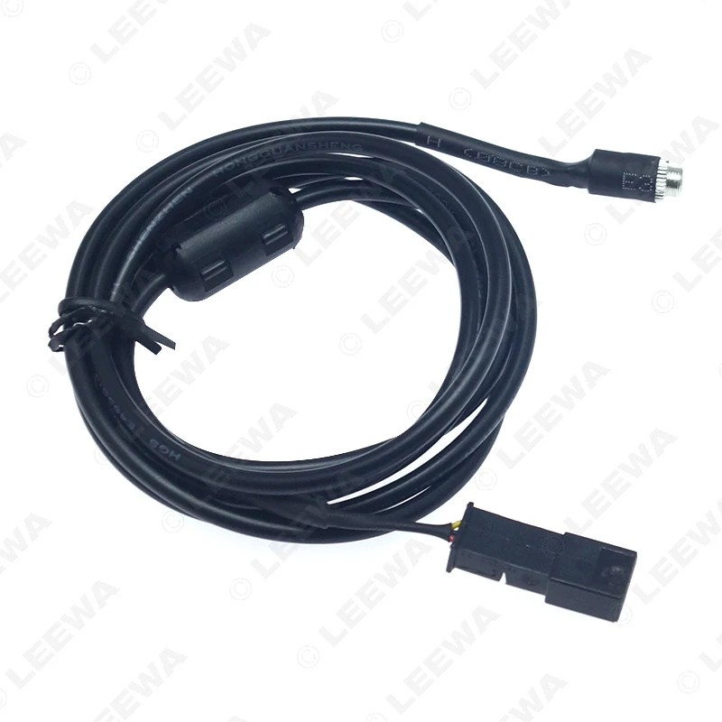 LEEWA 3 5 мм разъем для Pin AUX жгут проводов BMW E39/E46/E53 с навигацией Системы (SA 602/609)|Кабели