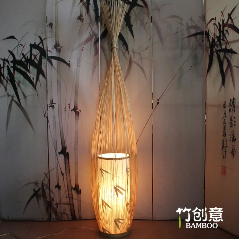 Напольные лампы в китайском стиле креативный светильник для отеля японский