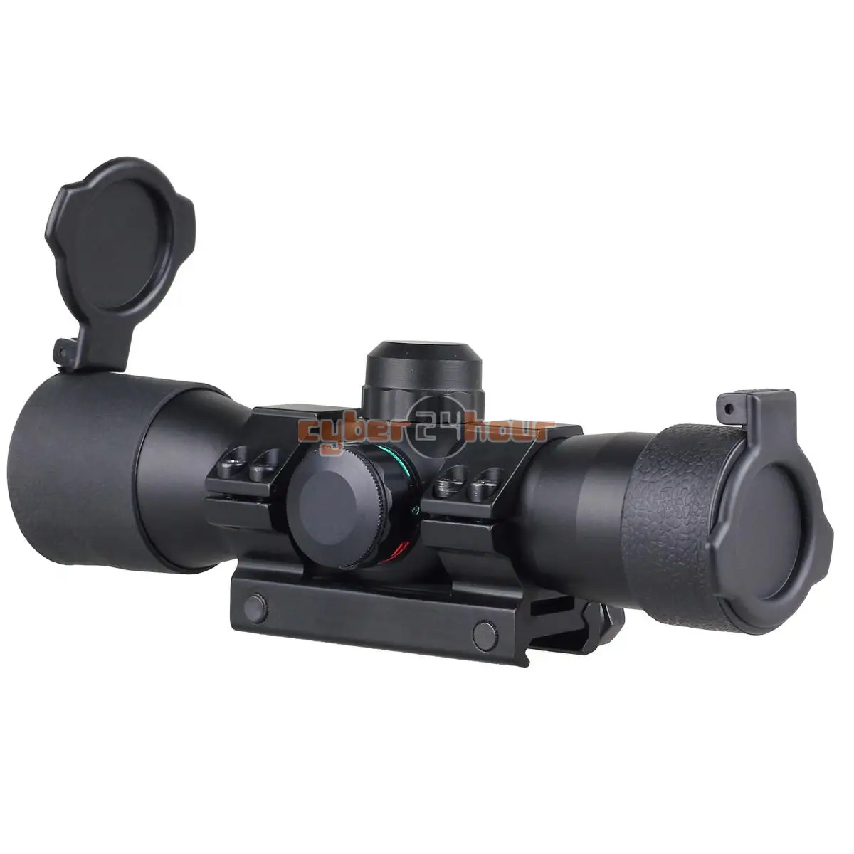 VERY100 NEW Tactical 1x 35mm High Illuminated Red/Green Dot Sight Telescopic Scope Free Shipping! | Спорт и развлечения