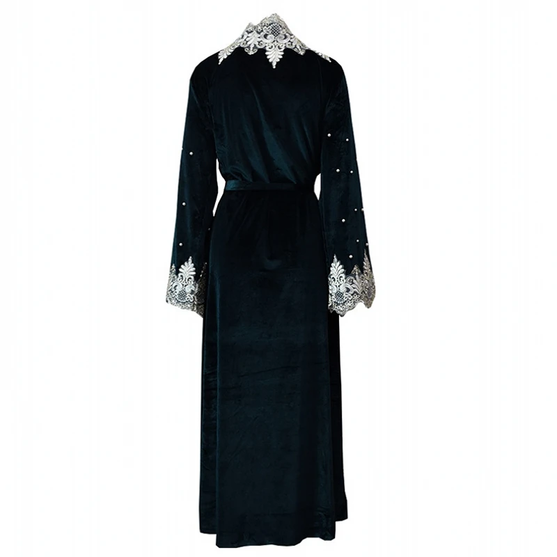 Мусульманское платье Abaya в Дубае мусульманская Абая для женщин ислам одежда с