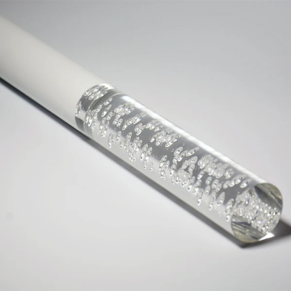 White transparent Led подвесной светильник Кухня River Island Обеденная магазин барная стойка украшения цилиндра трубы Кухня лампы - Цвет корпуса: White transparent