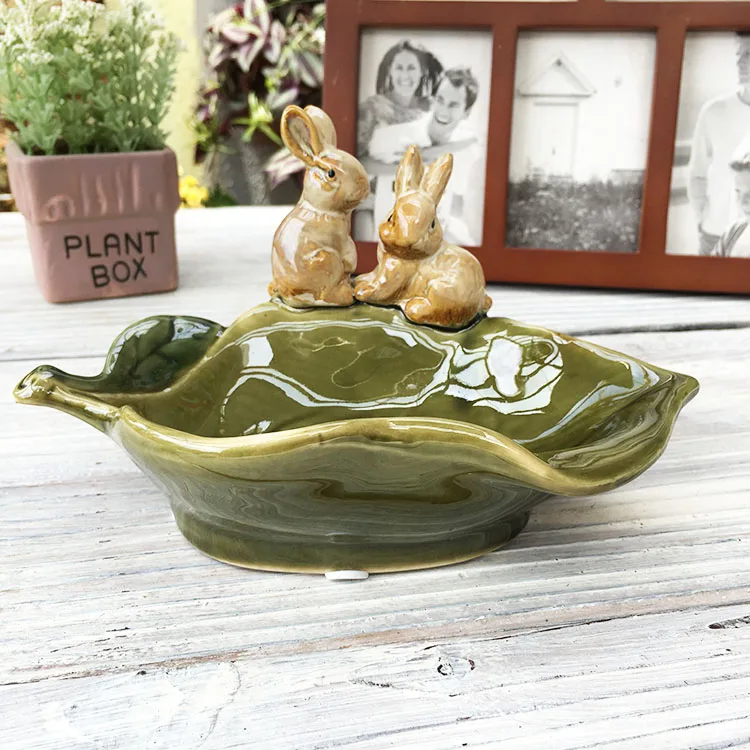 Американский Скандинавский Ванная комната B& B керамический ключ мыло мыльница коробка ключ изменение хранения блюдо подарок lo106151