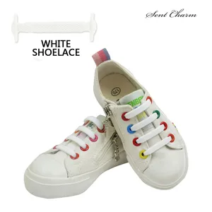 Шнурки эластичные силиконовые детские, 12 шт.лот