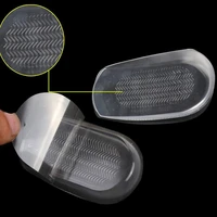 soft silicon gel heel cushion insoles relieve foot pain protectors heel spur cushionning pad feet care inserts