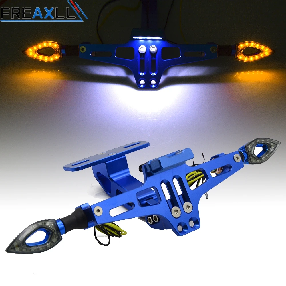 Аксессуары для мотоциклов номерной знак держатель номерного знака Светодиодная