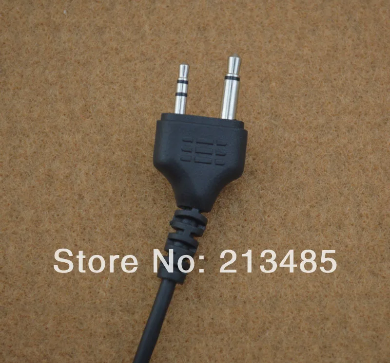 2 контактный с прямым углом штепсельной вилкой воздушно трубный акустический