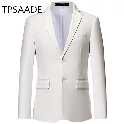 Tpsaade Красивый Slim Fit One Button костюм жениха смокинги для женихов мужчин