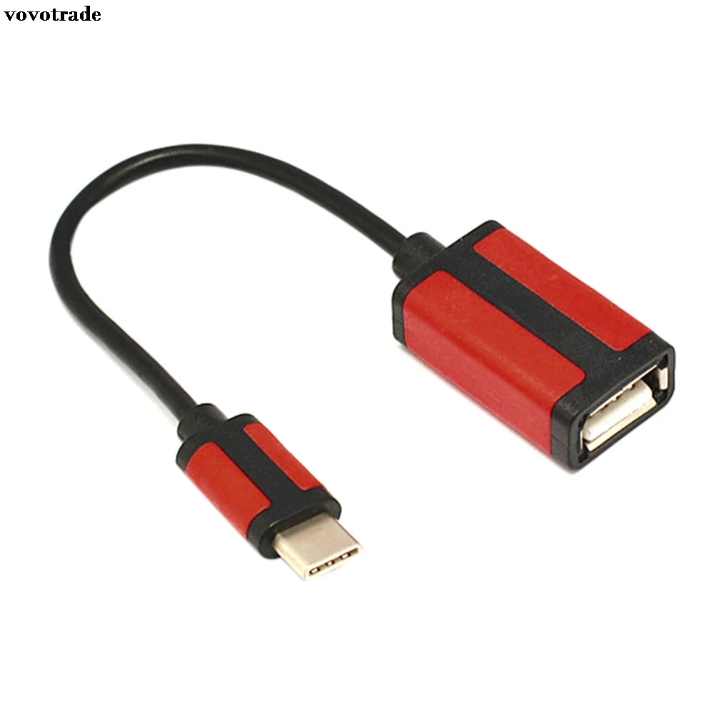 Vovotrade высокое качество Type C Мужской разъем к женскому USB 2 0 OTG кабель для передачи