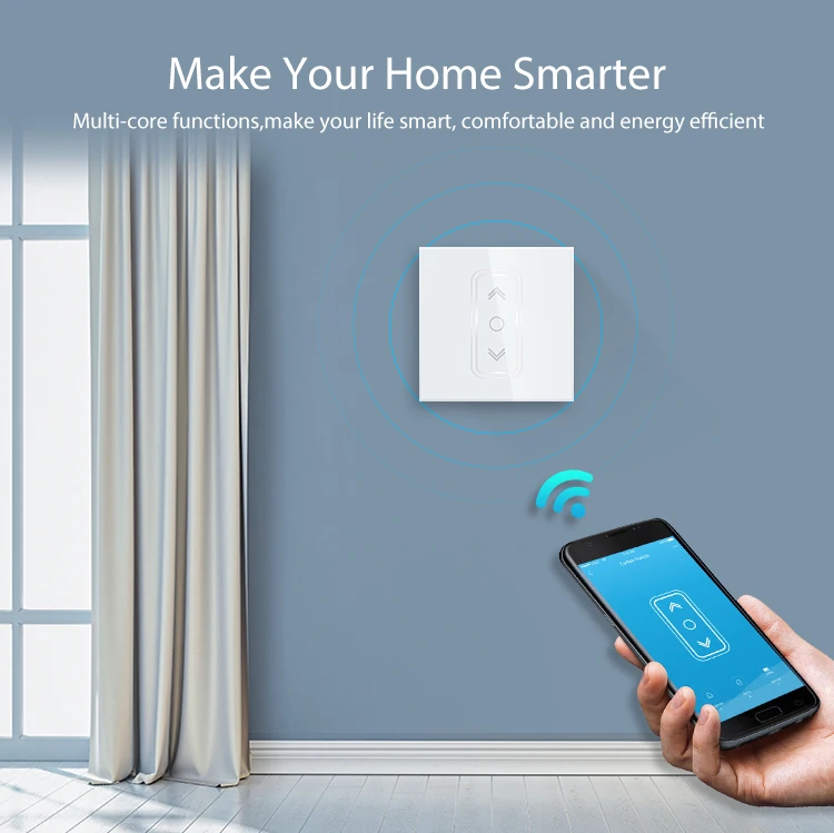 НЕО Coolcam домашняя Автоматизация Z Wave Plus умный занавес переключатель для электрического моторизованного занавеса слепой рольставни