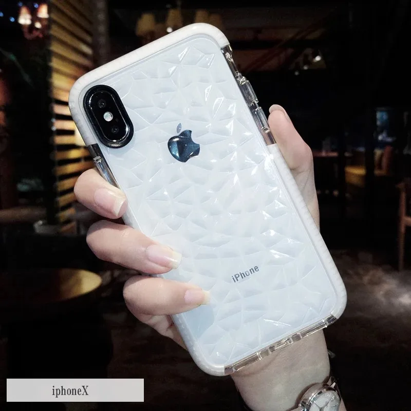 Для iphoneX водителя падение Mobile Shell для Apple 7 плюс все включено прозрачная вода Soft shell