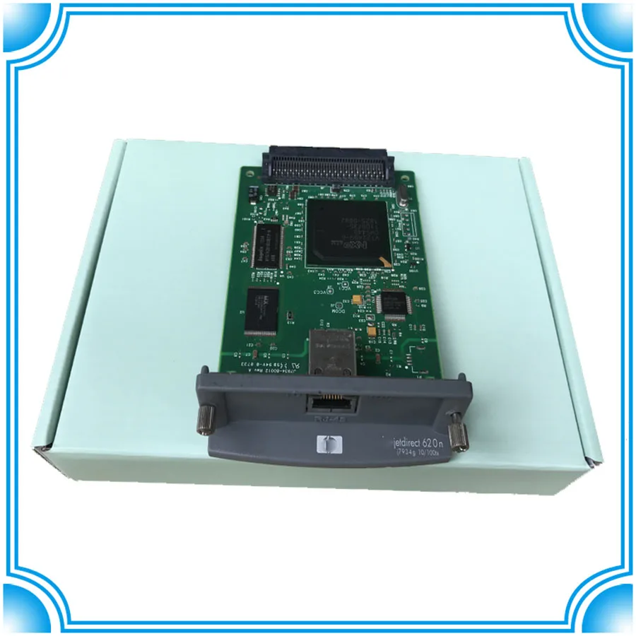 J7934A J7964G 10/100 TX для HP jetпрямой 620N Ethernet Внутренняя сетевая карта сервера печати 4200 4250