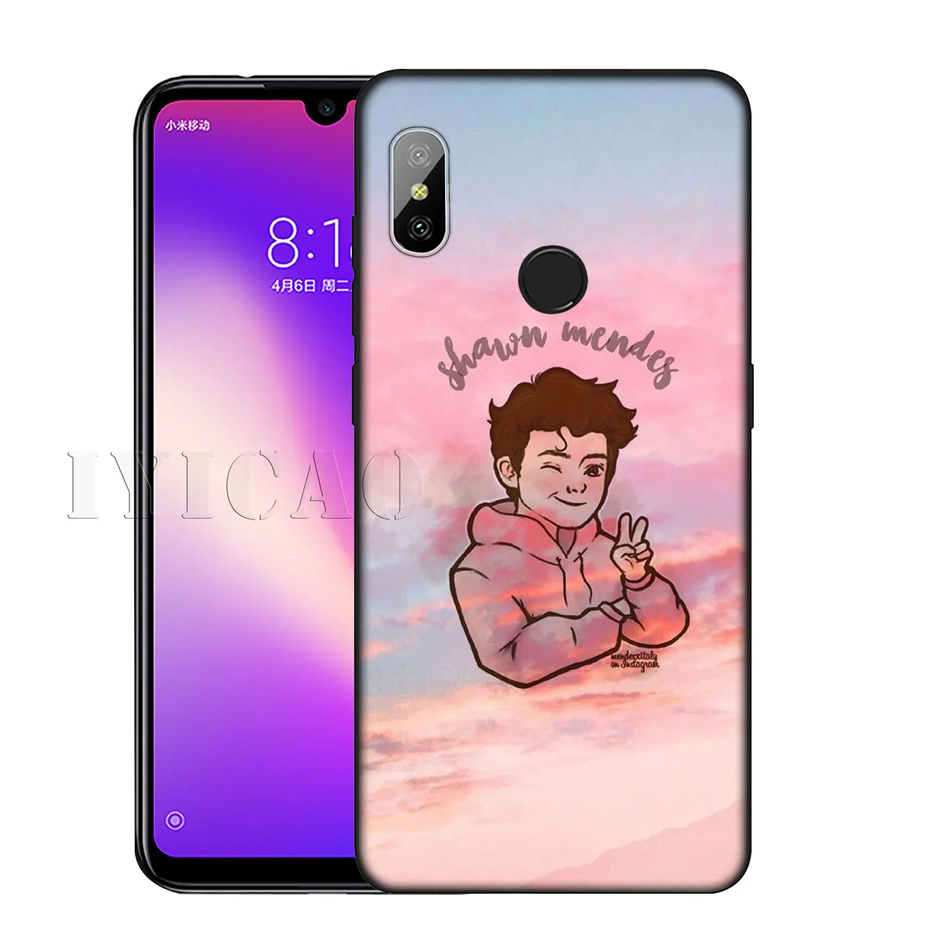 IYICAO Shawn Mendes Новинка Fundas Мягкий силиконовый чехол для Xiaomi Redmi K30 K20 8A 7A 6A 5A S2 GO Note 8 8T 7 5