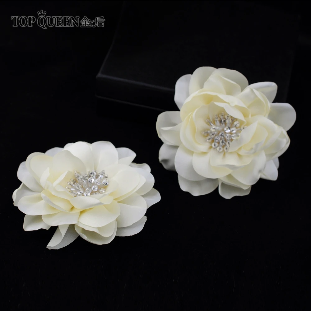 TOPQUEEN HP50 D DIY головной убор аксессуары для волос свадебного торжества ткань цветок