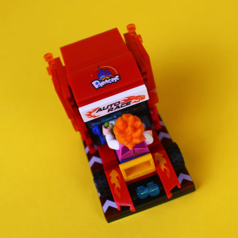 PARADISE 3D AUTO RACE Model Building Toys hobbies Blocks Educational DIY Bricks kids Compatible With lego city Creative | Игрушки и