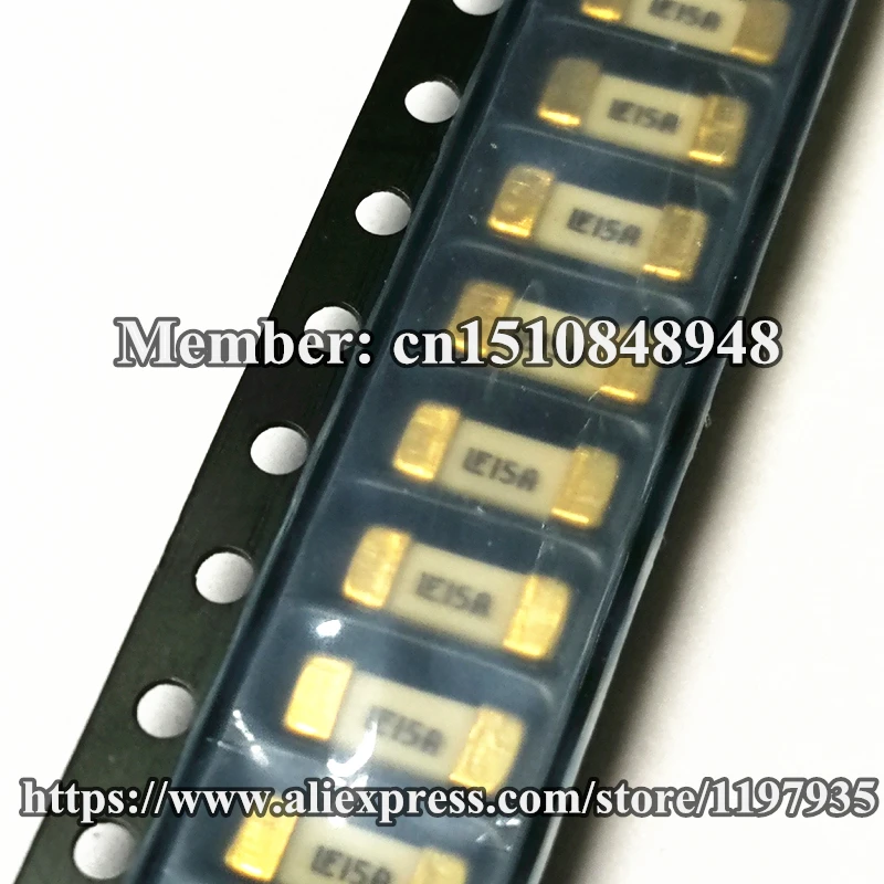 SMD предохранитель 65V 15A 2410 быстродействующий Littelfuse 0451015.MRL 1808 LF15A | Обустройство