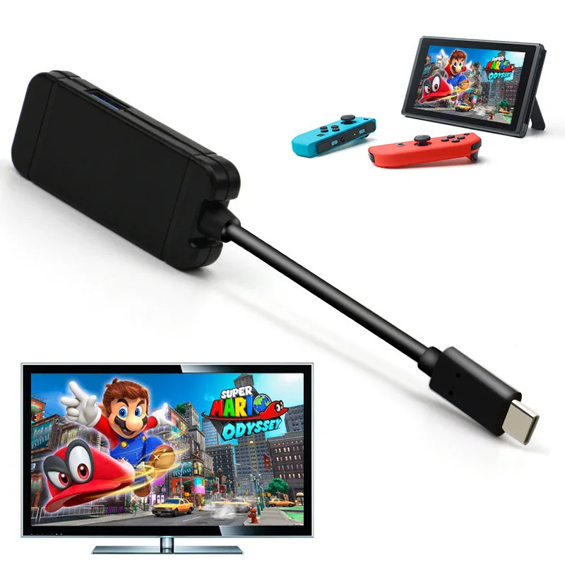 Usb type C адаптер для модельного переключателя сменная зарядная док станция USB 3 0 HD tv