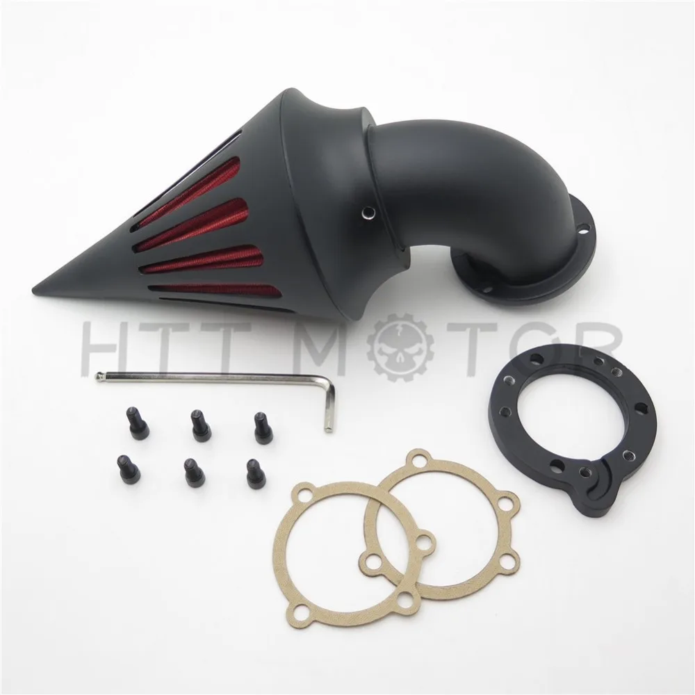 Aftermarket Спайк Воздухоочиститель IntakeFilter наборы для Harley Davidson S& S custom CV EVO XL Sportster черный