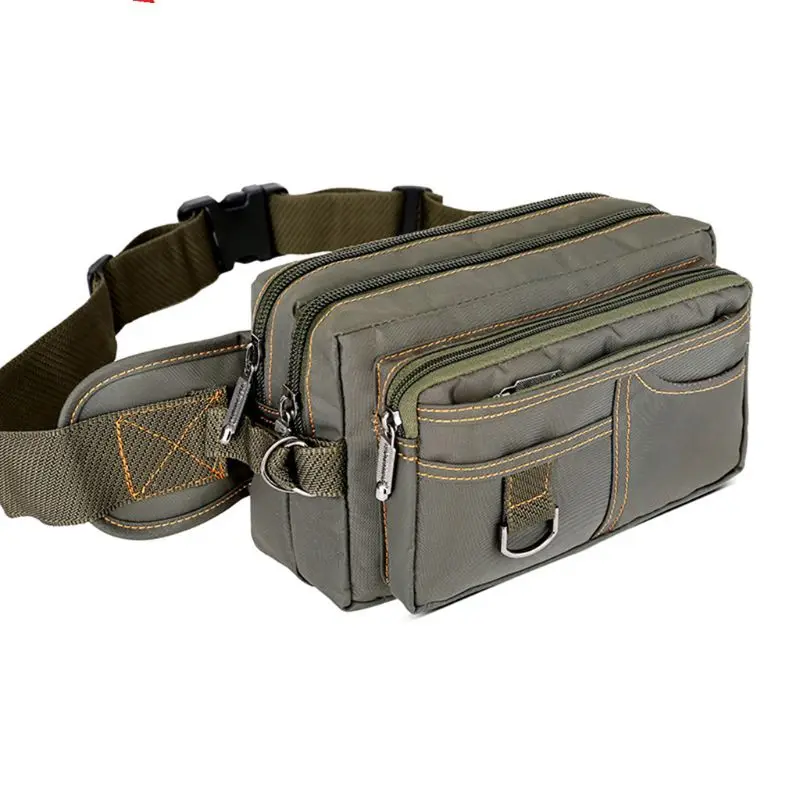 

Sell at a loss! Unisex Nylon Phone Pouch Cycling Waist Fanny Pack Casual Male Belt Chest Bags Travel Hip Purse Sport