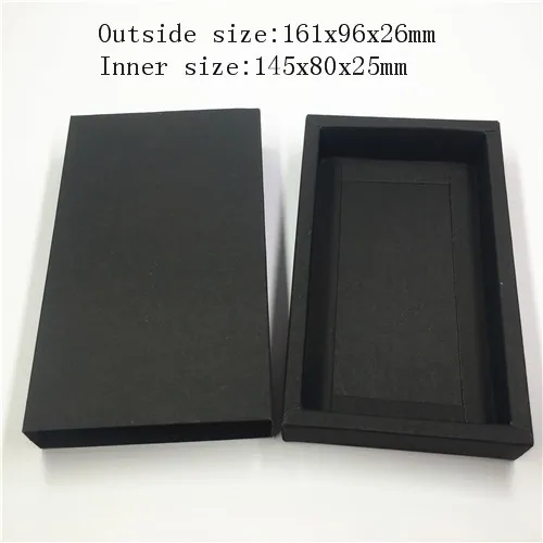 161x96x26mm 20 шт бумажные подарочные коробки, крафт-коричневые упаковочные коробки для мыла ручной работы, 4 размера, вечерние коробки для хранения ювелирных изделий/конфет/рукоделия - Цвет: 161x96x26mm