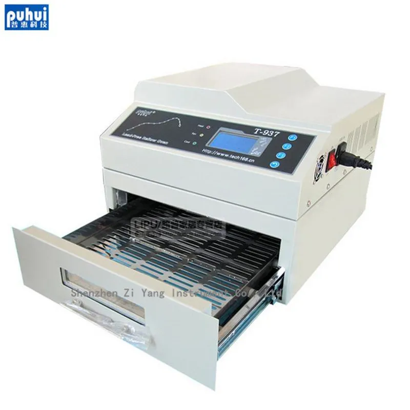 Orignal PUHUI T-937 2300 Вт Бессвинцовая духовка для заправки 220 В инфракрасный IC