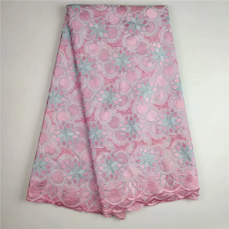 High Quality African Stones Swiss Voile Lace 2018 Nigerian Dry Polish Cotton Fabric For Women Dress wh60-944 | Дом и сад
