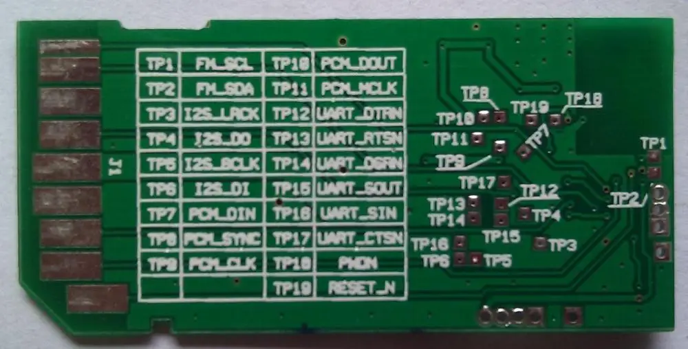 Плата для разработки general SDIO WIFI bluetooth FM беспроводной модуль три в одном