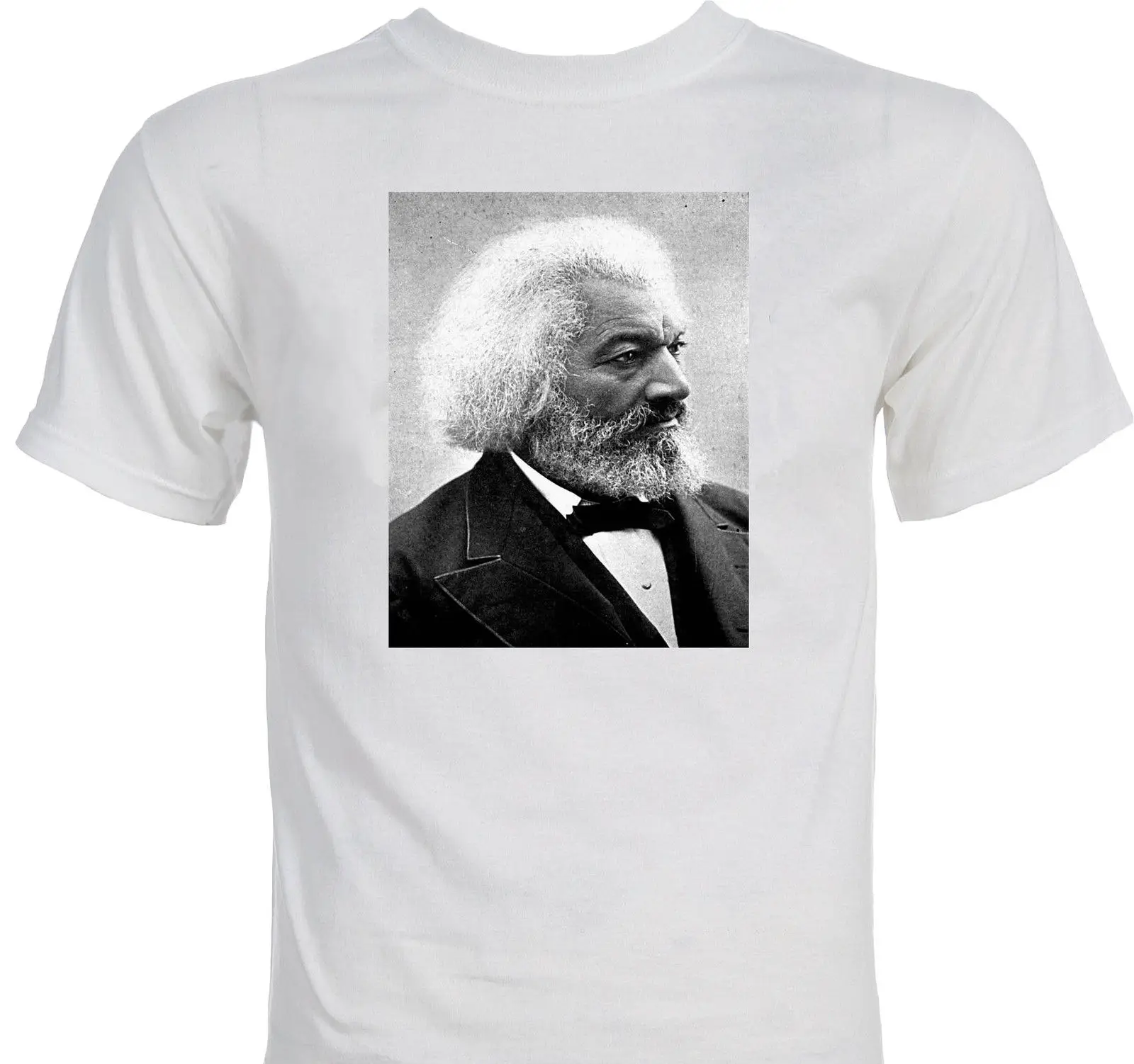 Мужская футболка с надписью Frederick Douglass Повседневная в Африканском и американском