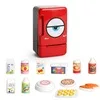 mini refrigerator Мини-стиральная машина для макияжа щетка для чистки мини-электронная микроволновая печь пылесос холодильник Семейная Игрушка для ролевых игр - Цвет: mini refrigerator
