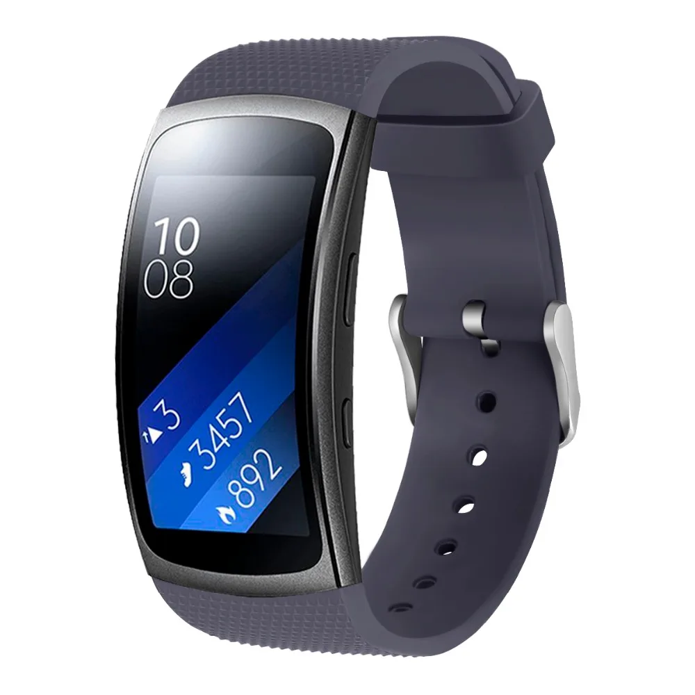 2 шт сменный Браслет для часов для samsung gear Fit 2 Pro ремешок Роскошный кожаный ремешок для samsung Fit 2 Fit2 Wristband браслет