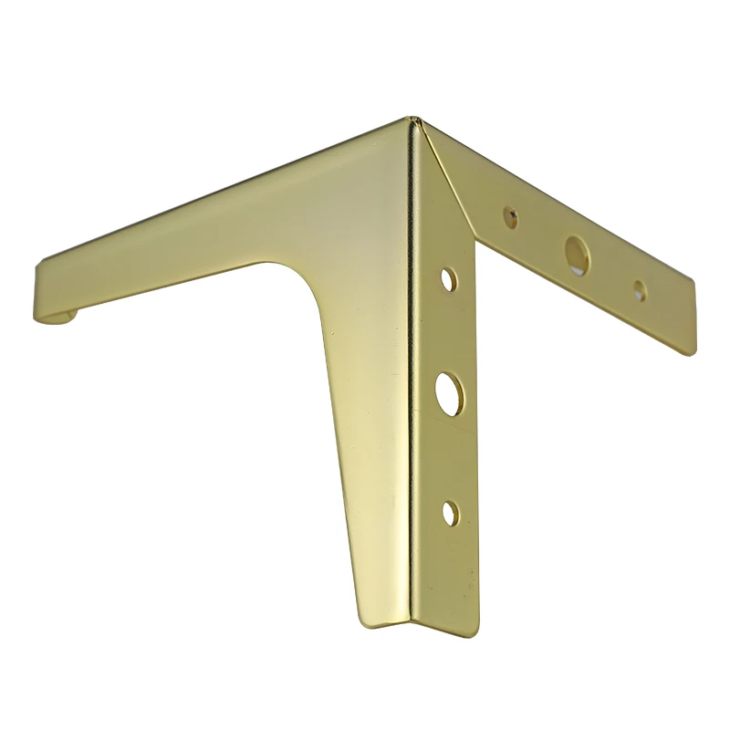 2 шт./лот золотые ножки для шкафа держатель телевизора диванные мебельная