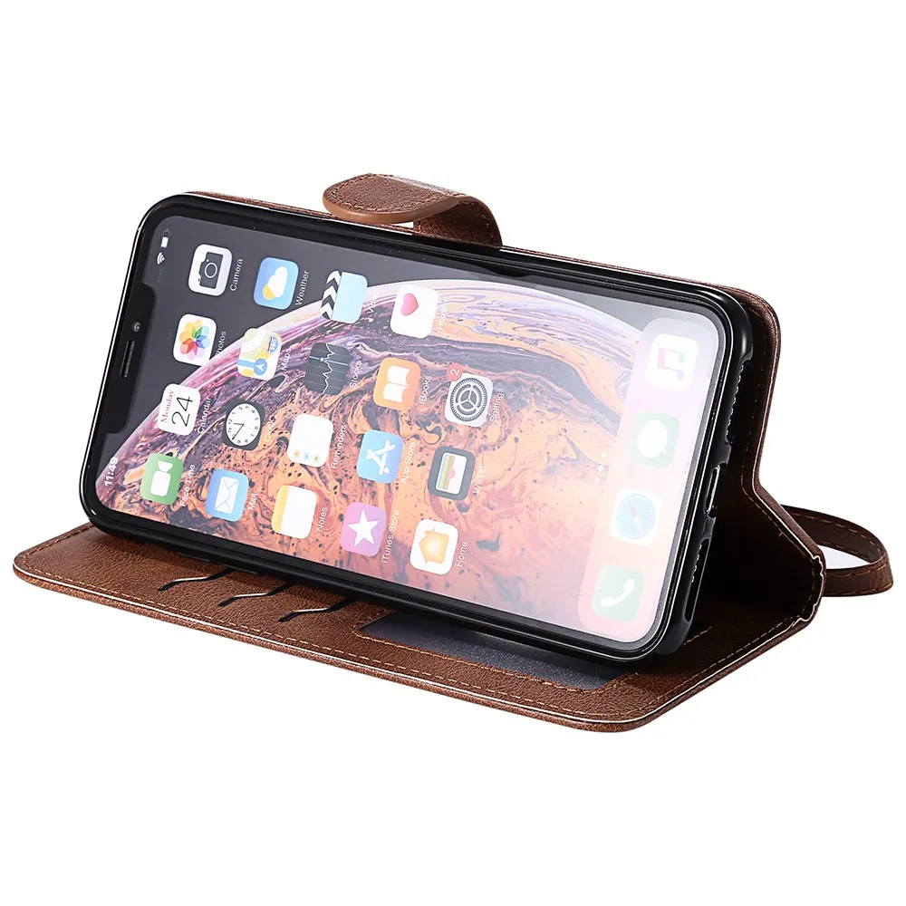KISSCASE Case For iPhone 5S 5 Se Full Protective Card Slot PU Leather 8 7 Plus 6S 6 Capinhas Coque Fundas Capa | Мобильные телефоны