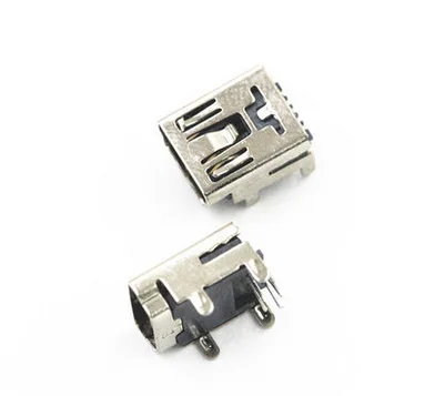 100Pcs Mini USB 5Pin Female PCB Socket Connector DIY