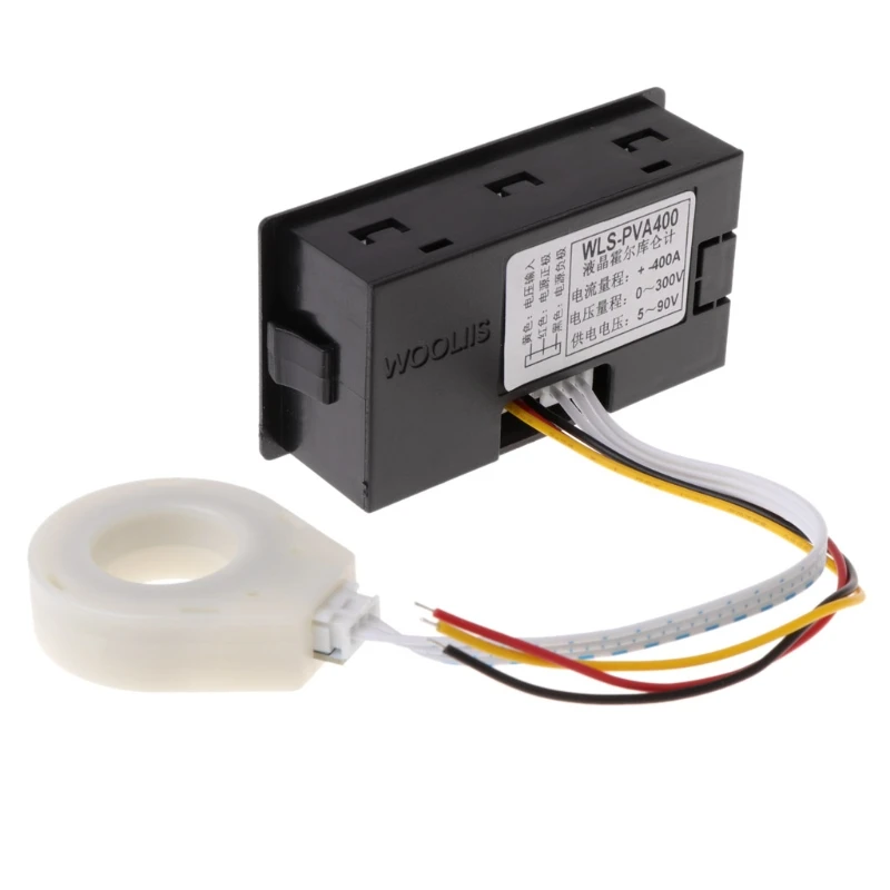 DC 300V 100A 200A 400A цифровой вольтметр Амперметр емкость батареи кулометр мощность