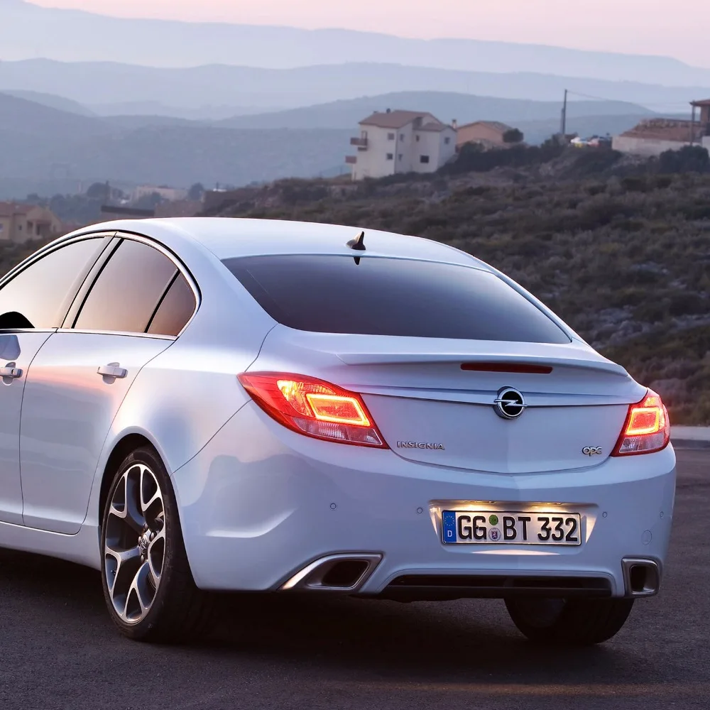 Сью для opel insignia спойлер 2009 2013 Высокое качество ABS Материал заднее крыло