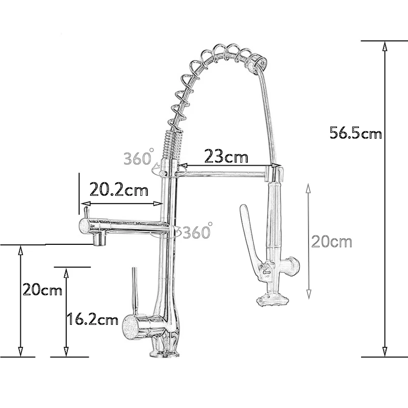 Brass Oil Rubbed Bronze Kitchen Faucet Hot&ampCold Water Mixer Tap Single Handle torneira Sharp + Round Cover Plate | Обустройство