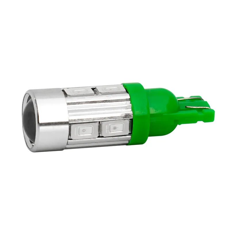 2 шт. светодиодные парковочные огни T10 10 SMD 5630 5730 LED автоматическая лампа для чтения