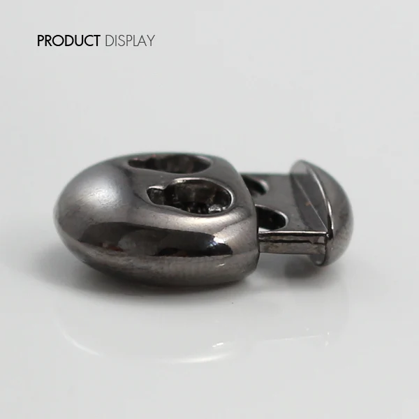 Металлический черный пистолет с покрытием пробка тумблер шнур замки шнурок