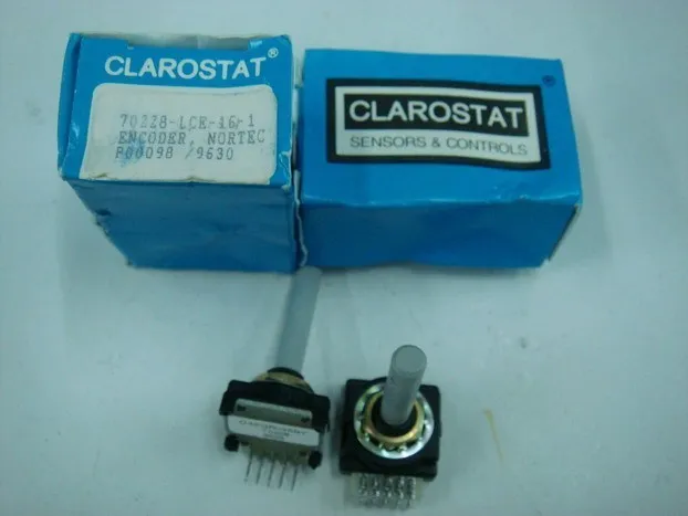 Оригинальный кодер CLAROSTAT 70228 LCE 16 1 5 контактный ножной потенциометр шаговый осевой