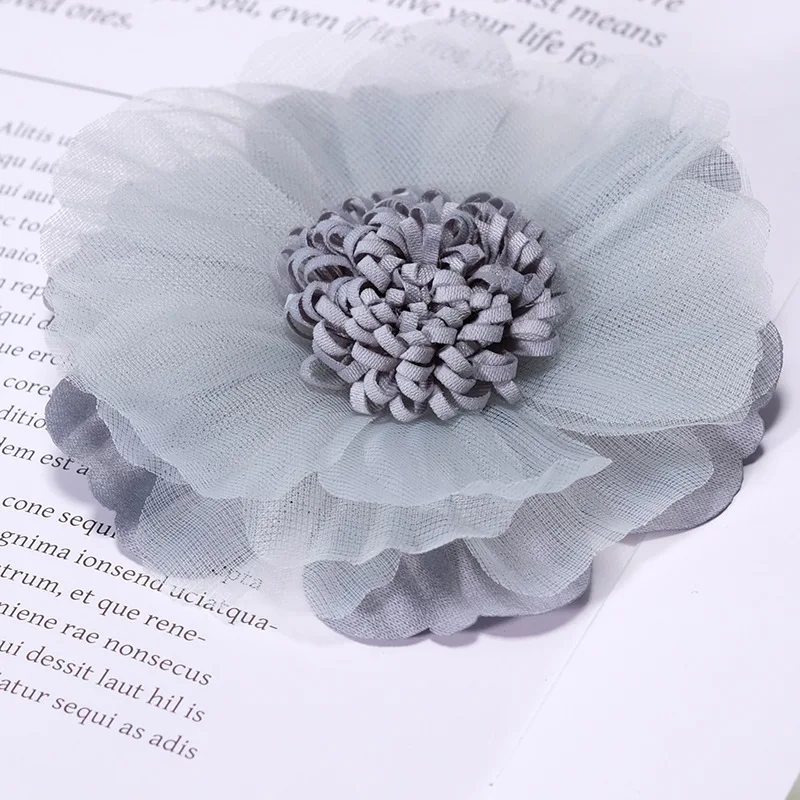 20 шт./лот корейские искусственные цветы нашивки для одежды сделай сам Пришивные